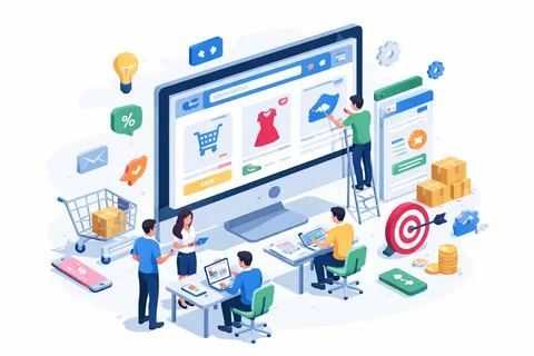 Custom eCommerce development in Dubai, UAE, delivering fast, secure, and scalable online stores designs.
